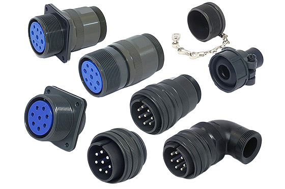 DDK D/MS 5015 threaded connectors