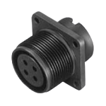 D/MS3102 Box-mount receptacle