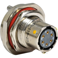 RPT17 Jam nut receptacle